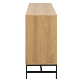 Komoda ALBANY 158 dub/matná čierna 3