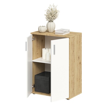 Komoda ALBI 1 dub artisan/biela 1