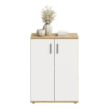 Komoda ALBI 1 dub artisan/biela 2