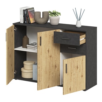 Komoda ALBI 2 matera/dub artisan 1