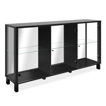 Vitrína ALBI IV čierna 3