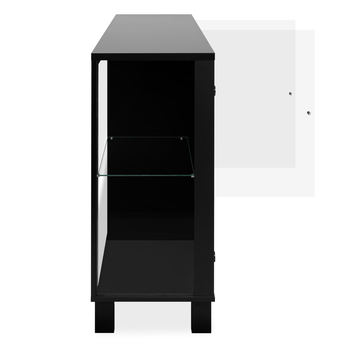 Vitrína ALBI IV čierna 7