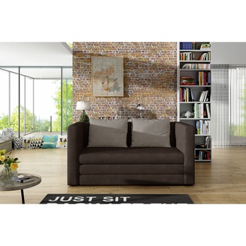 Pohovka ALBINA tmavohnedá 1
