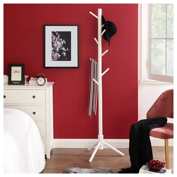 Stojanový vešiak ALI biela 2