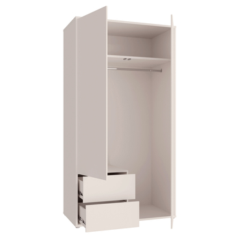 Šatníková skriňa ALICE 1 piesková 3