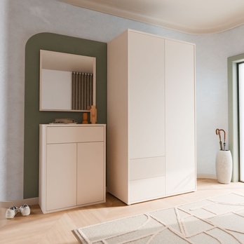 Šatníková skriňa ALICE 1 piesková 4