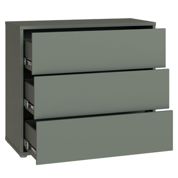 Komoda ALICE 2 šalviová, šírka 95 cm 2