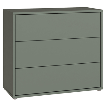 Komoda ALICE 2 šalviová, šírka 95 cm 3