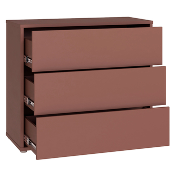 Komoda ALICE 2 terakota, šírka 95 cm 2