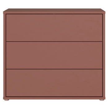 Komoda ALICE 2 terakota, šírka 95 cm 5