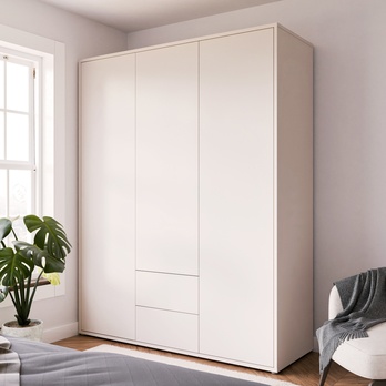 Šatníková skriňa ALICE 2 piesková 1