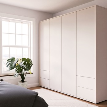 Šatníková skriňa ALICE 3 piesková 1