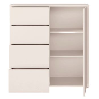 Komoda ALICE piesková, šírka 95 cm 4