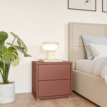 Nočný stolík ALICE terakota 1