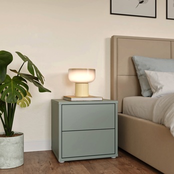 Nočný stolík ALICE šalviová 1