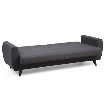 Pohovka ALKON 2 tmavosivá 2