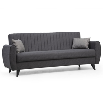 Pohovka ALKON 2 tmavosivá 5