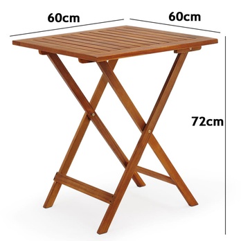 Záhradná zostava ALLA hnedá 4