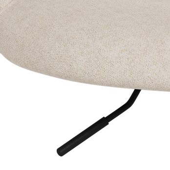 Kancelárska stolička ALLAN béžová 5