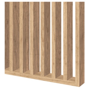 Lamelová deliaca stena ALMA dub 6