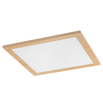 Stropné svietidlo ALMOND buk/biela, šírka 30 cm 2