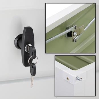 Záhradný box ALOM 3 svetlosivá 7