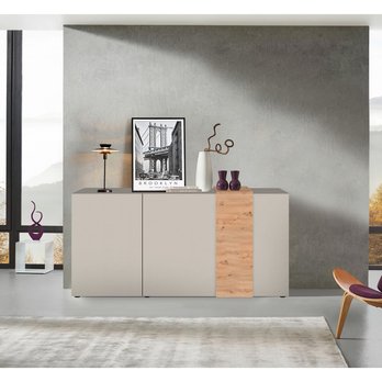 Komoda AMALFI 2 kašmír/dub artisan 1