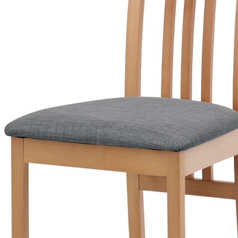 Jedálenská stolička AMANDA buk/béžová 5