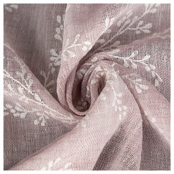 Záves AMBER ružová/biela 6