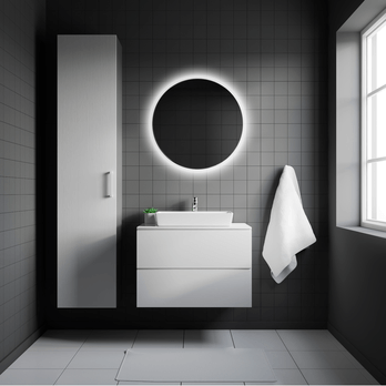 Zrkadlo AMBIENTE RONDE priemer 80 cm 3