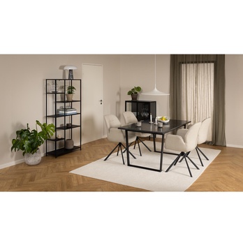 Jedálenský stôl AMBLE 2 čierna 4