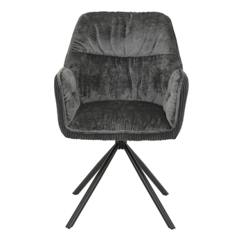 Jedálenská stolička AMIRA S antracitová 2