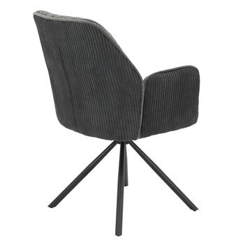 Jedálenská stolička AMIRA S antracitová 5