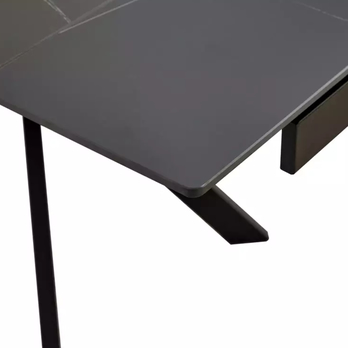 Jedálenský stôl AMPIRAO čierna, šírka 180 cm 8