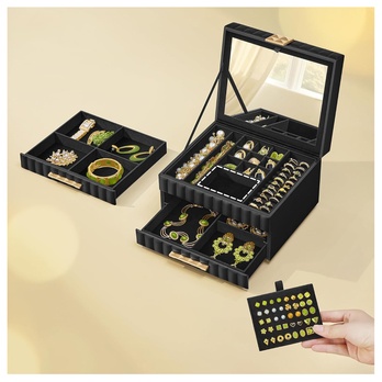 Šperkovnica ANAH čierna 2