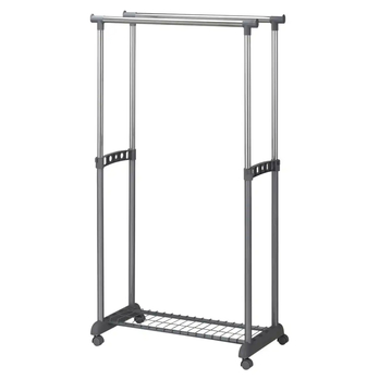 Stojan na šaty  ANASTASIA sivá/strieborná 1