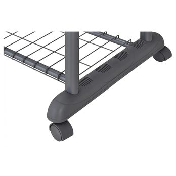 Stojan na šaty  ANASTASIA sivá/strieborná 3