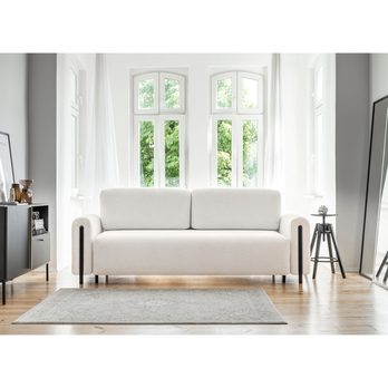 Pohovka ANDORRA biela/čierna 1