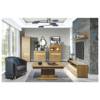 Závesná polica  ANDY S9 dub grandson, šírka 150 cm 1