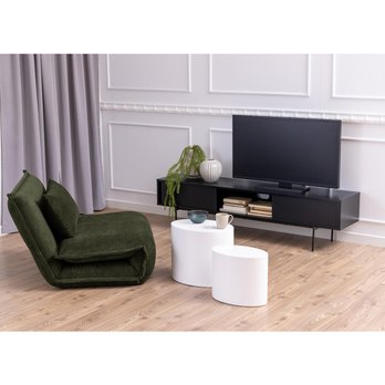 TV komoda ANGUS 180 čierna/matná čierna 1