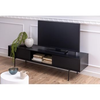 TV komoda ANGUS 180 čierna/matná čierna 8