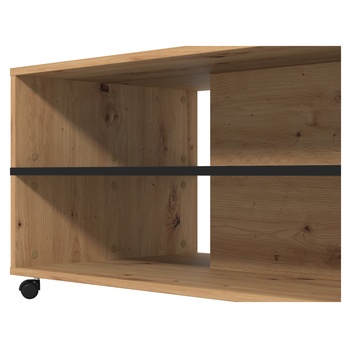 Konferenčný stolík  ANIA dub artisan/čierna 3