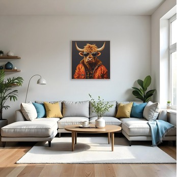 Obraz ANIMAL XXIV 82x82 cm 1