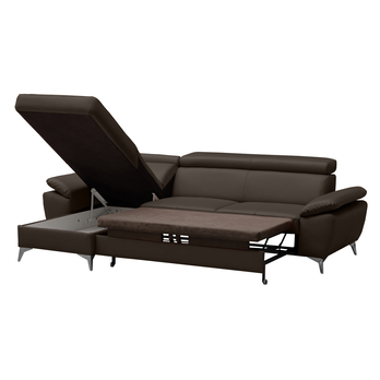 Sedacia súprava APOLLO I ľavá, hnedá 1