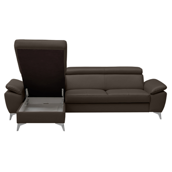 Sedacia súprava APOLLO I ľavá, hnedá 3