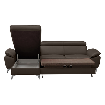 Sedacia súprava APOLLO I ľavá, hnedá 4