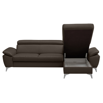 Sedacia súprava APOLLO I pravá, hnedá 3