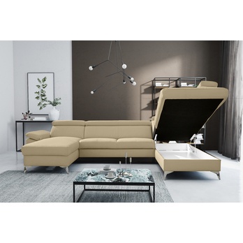Sedacia súprava APOLLO pravá, béžová 5