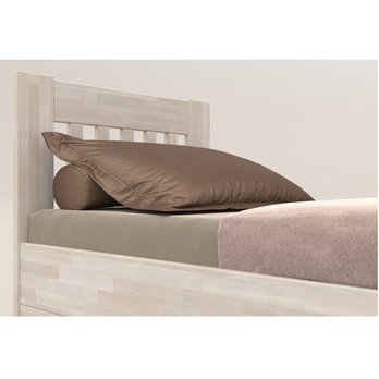 Posteľ APOLONIE BOX I buk/biela, 100x200 cm 4