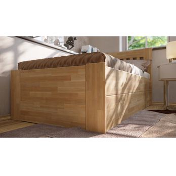 Posteľ APOLONIE BOX I buk, 90x200 cm 4
